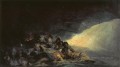 Vagabonds se reposant dans une grotte Francisco de Goya